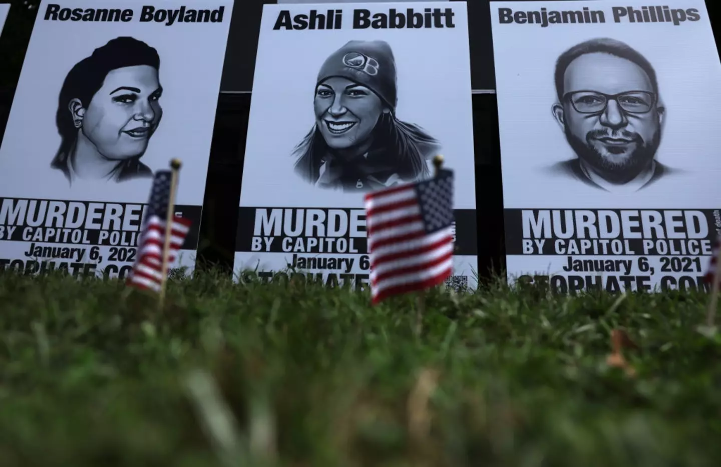 Ashli Babbitt was killed during the Capitol riots (Alex Wong/Getty Images)