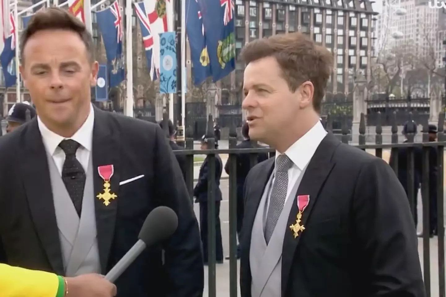 Ant and Dec are attending the coronation ceremony.