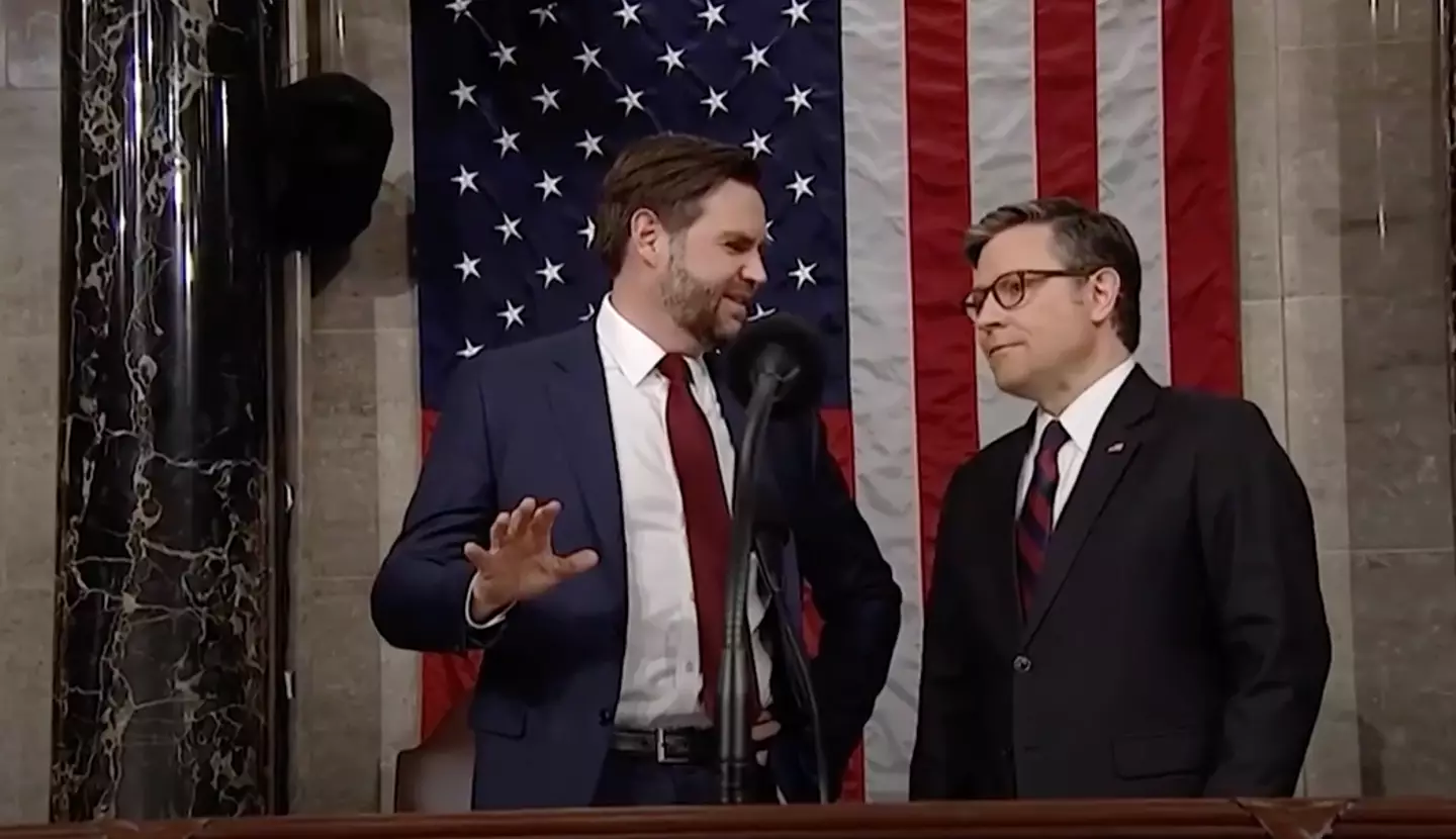 Vance seemed to be throwing shade at his boss (FOX)