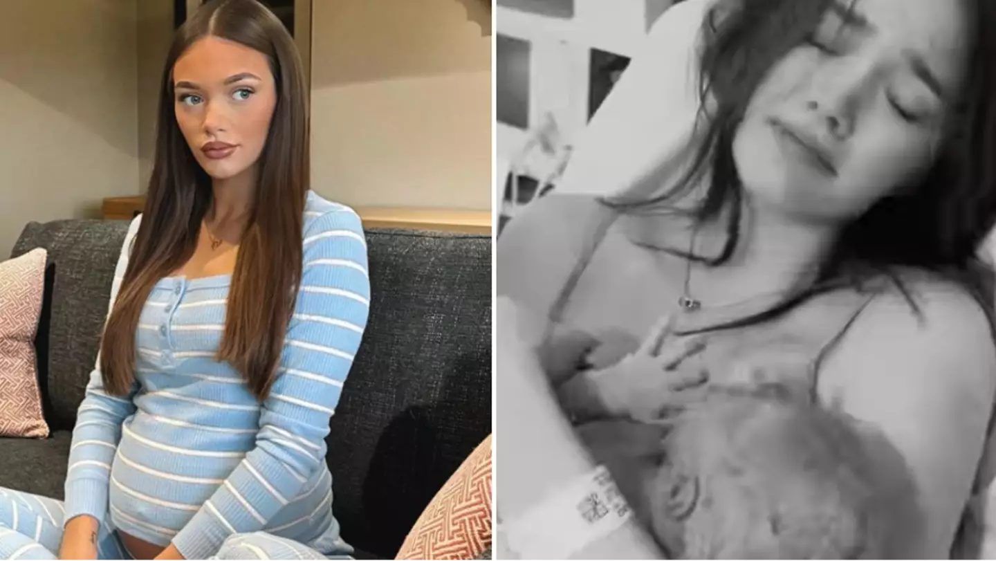 Louis Tomlinson’s sister Phoebe, 19, announces she’s given birth