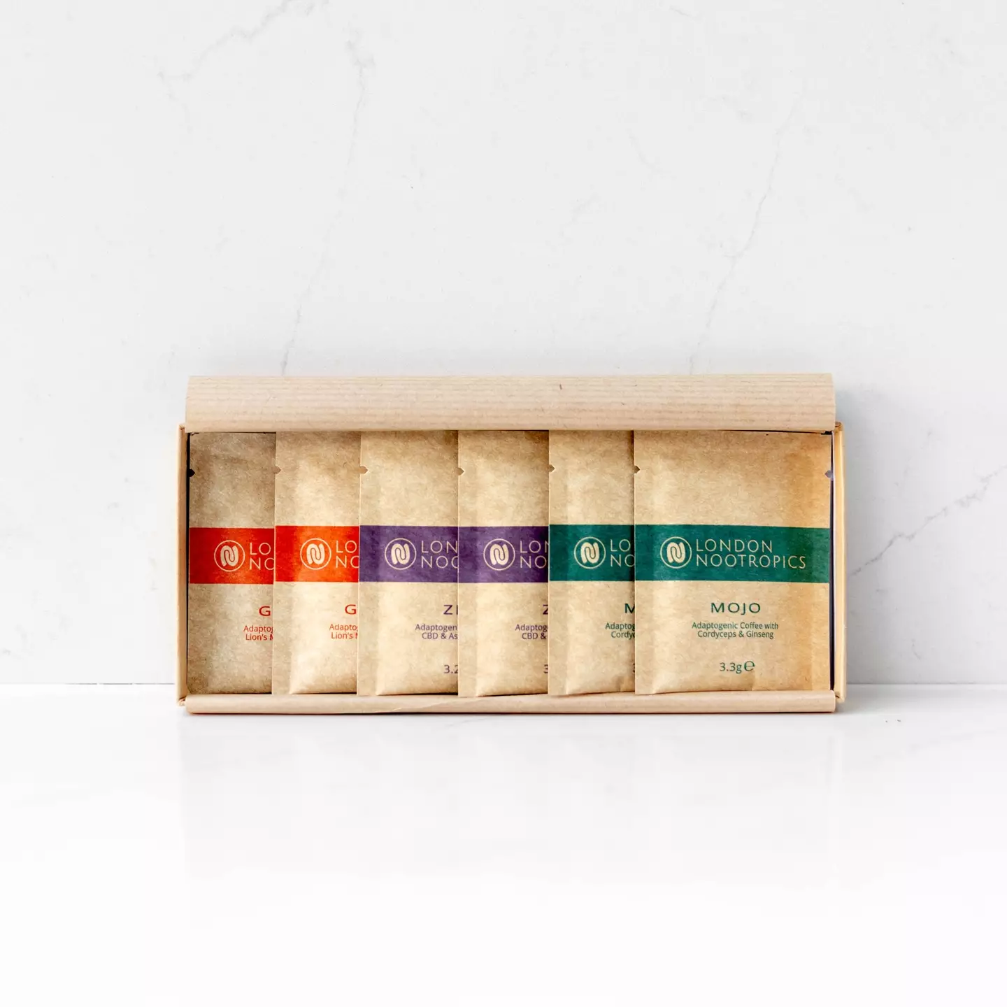 There are three different blends to choose from.