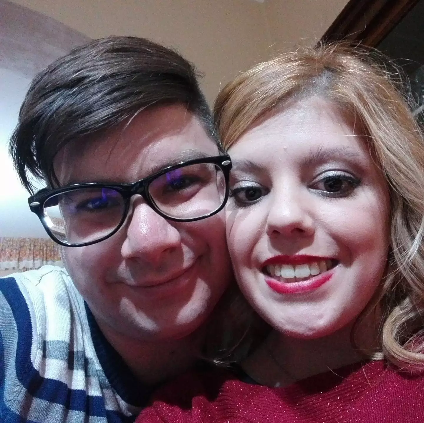 Giuseppe's wife Federica Marrella initially didn't realise what had happened (Jam Press)