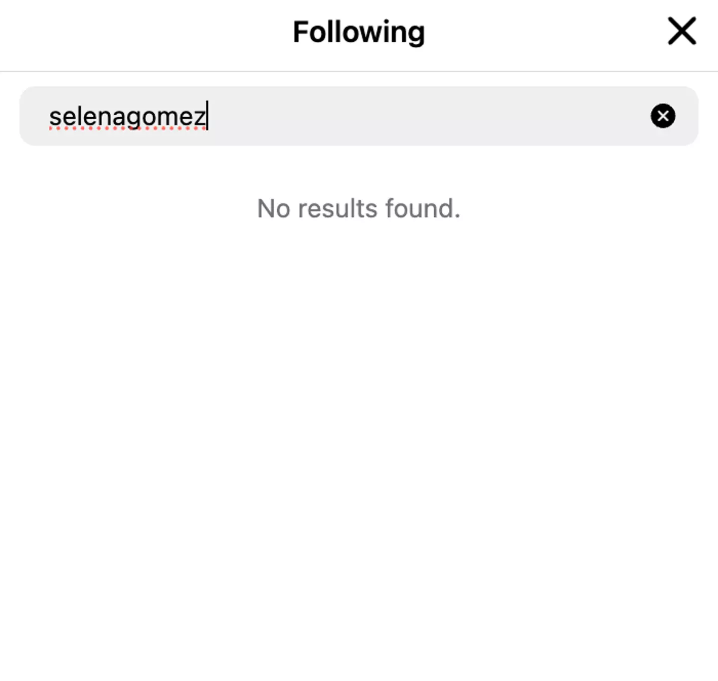 Justin no longer follows Selena on Instagram (Instagram/@justinbieber)