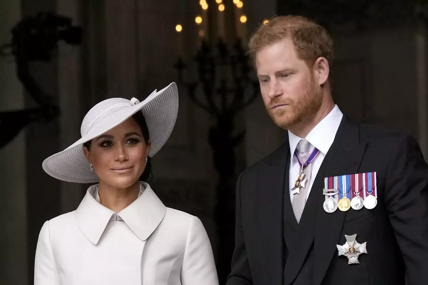 The couple have been married for six years and share two children (Matt Dunham - WPA Pool/Getty Images)