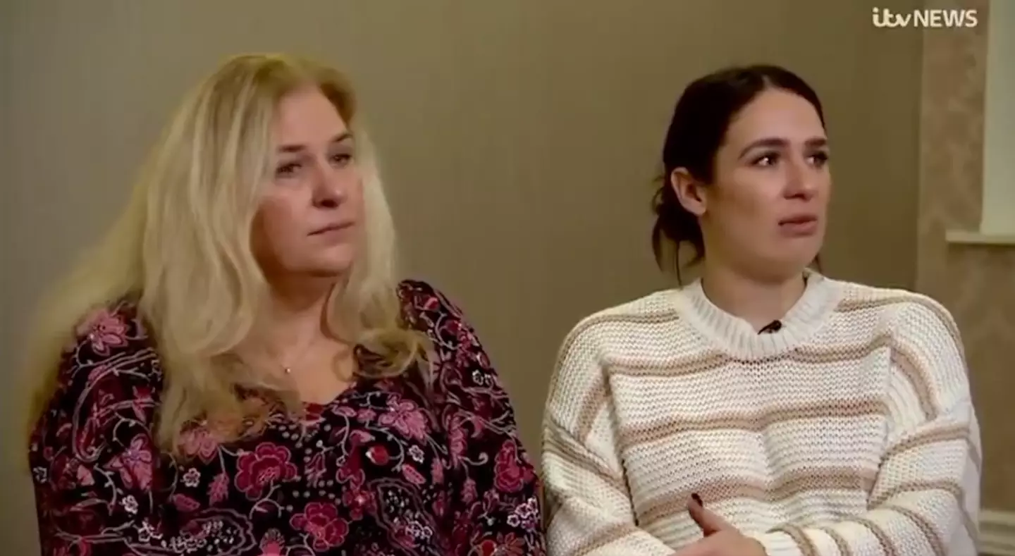 The women were left heartbroken by the incident (ITV)