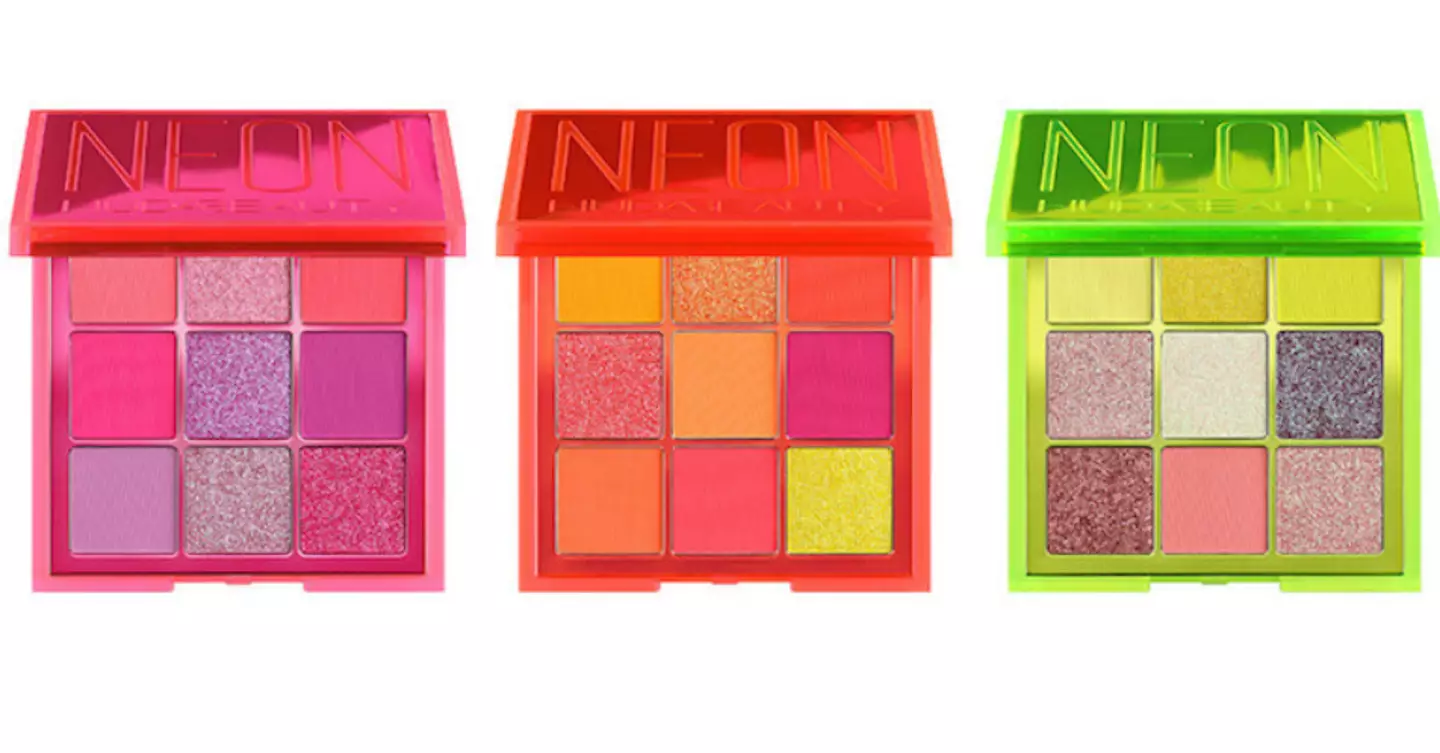The Neon Obsessions palette was not suitable for the eye area.