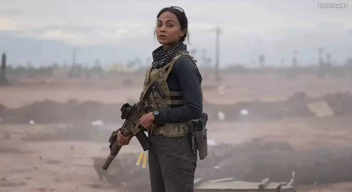 Zoe Saldaña stars in Special Ops: Lioness.