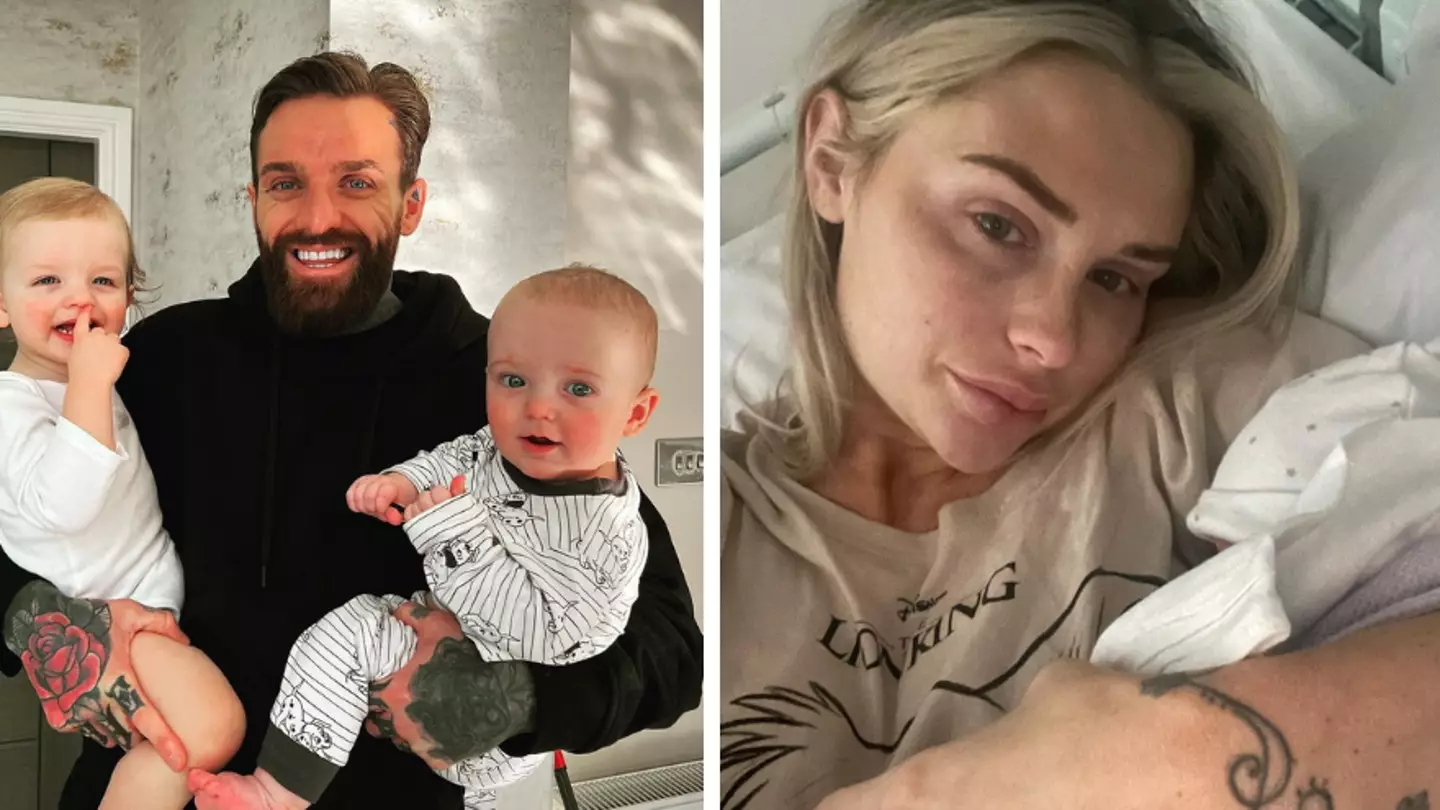 Geordie Shore star Aaron Chalmers says his newborn son will need surgery for 18-24 months