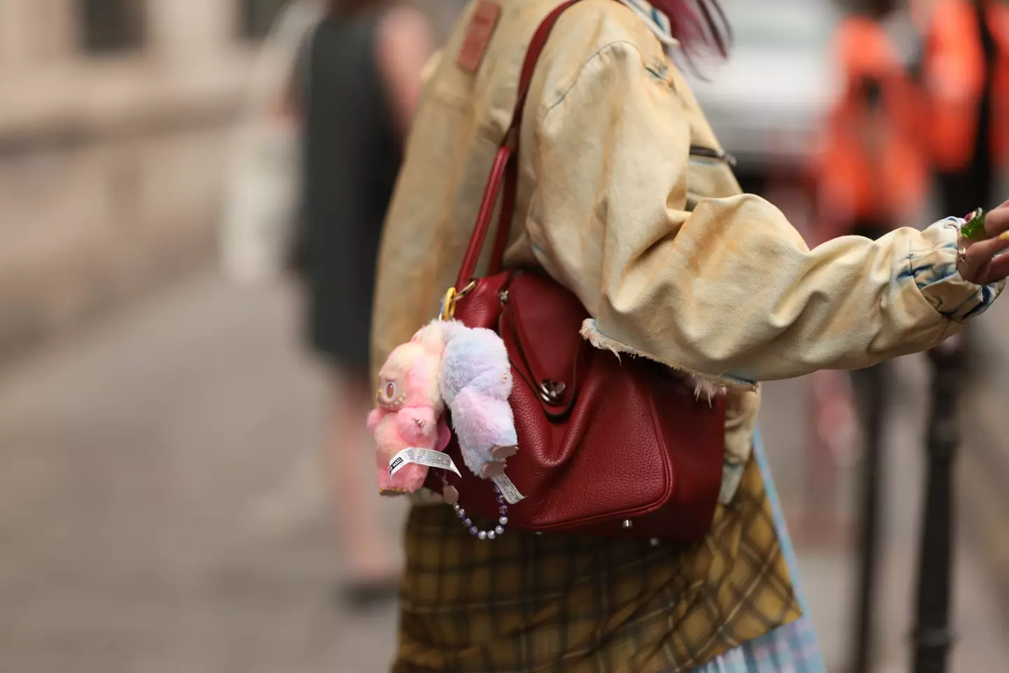 Labubu owners, you may want to think twice before you clip your prized possession onto your handbag (PEDRO PARDO/AFP via Getty Images)