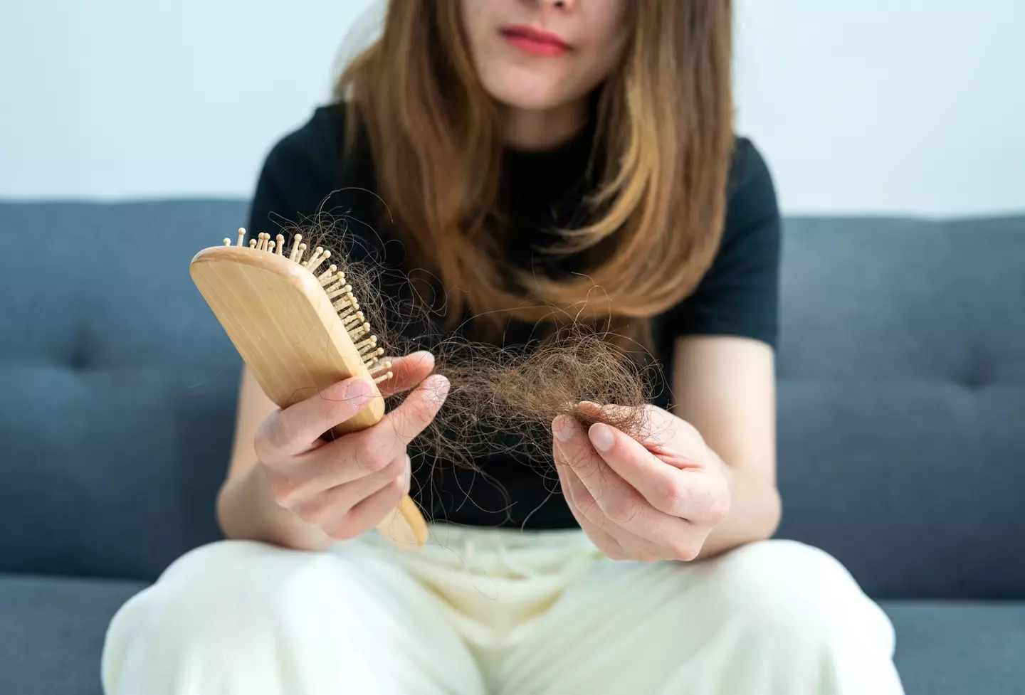 One of the side effects of the GLP-1 medication is hair loss (Getty Stock Image)