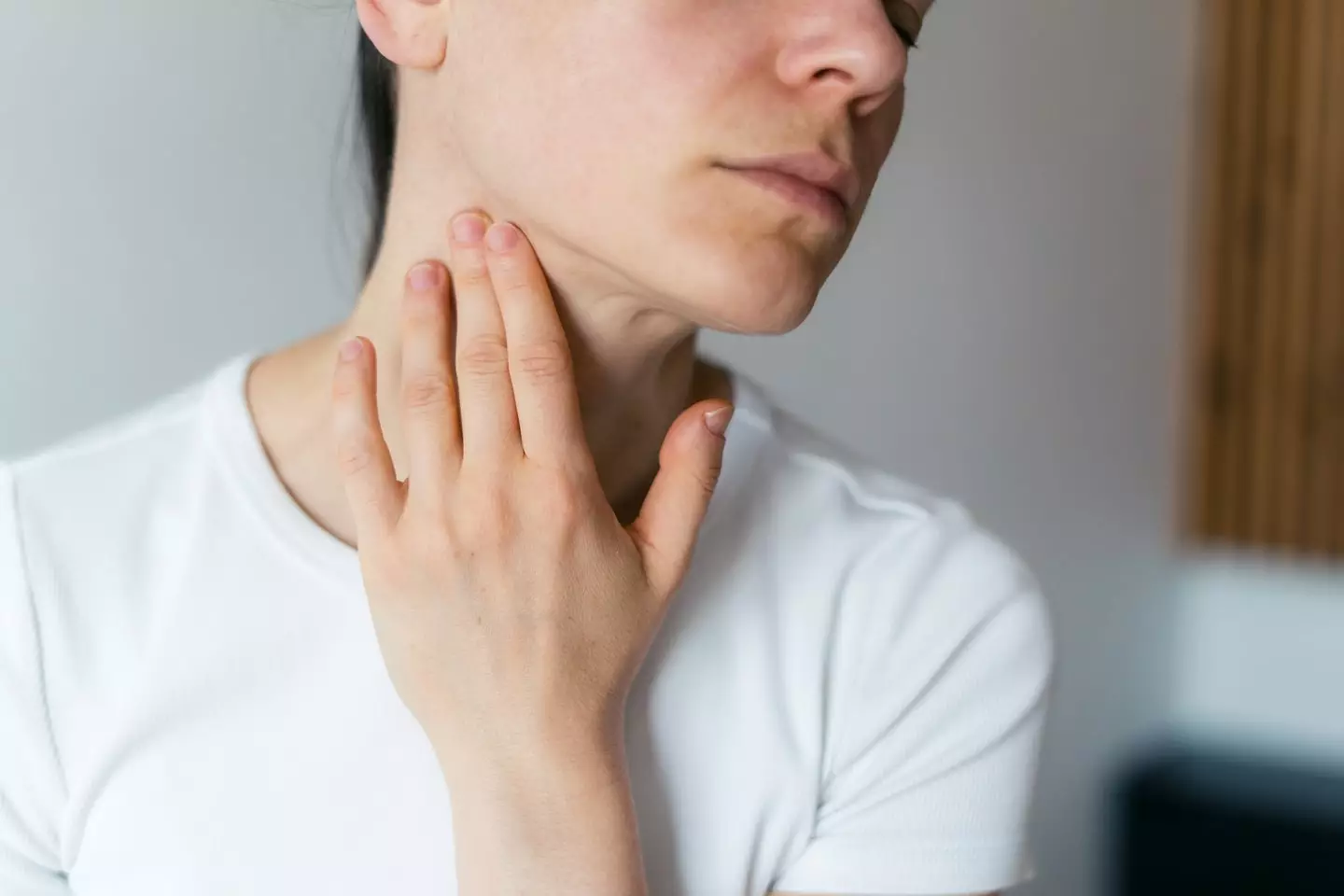 Patients might also suffer from swollen glands (Getty Stock Image)