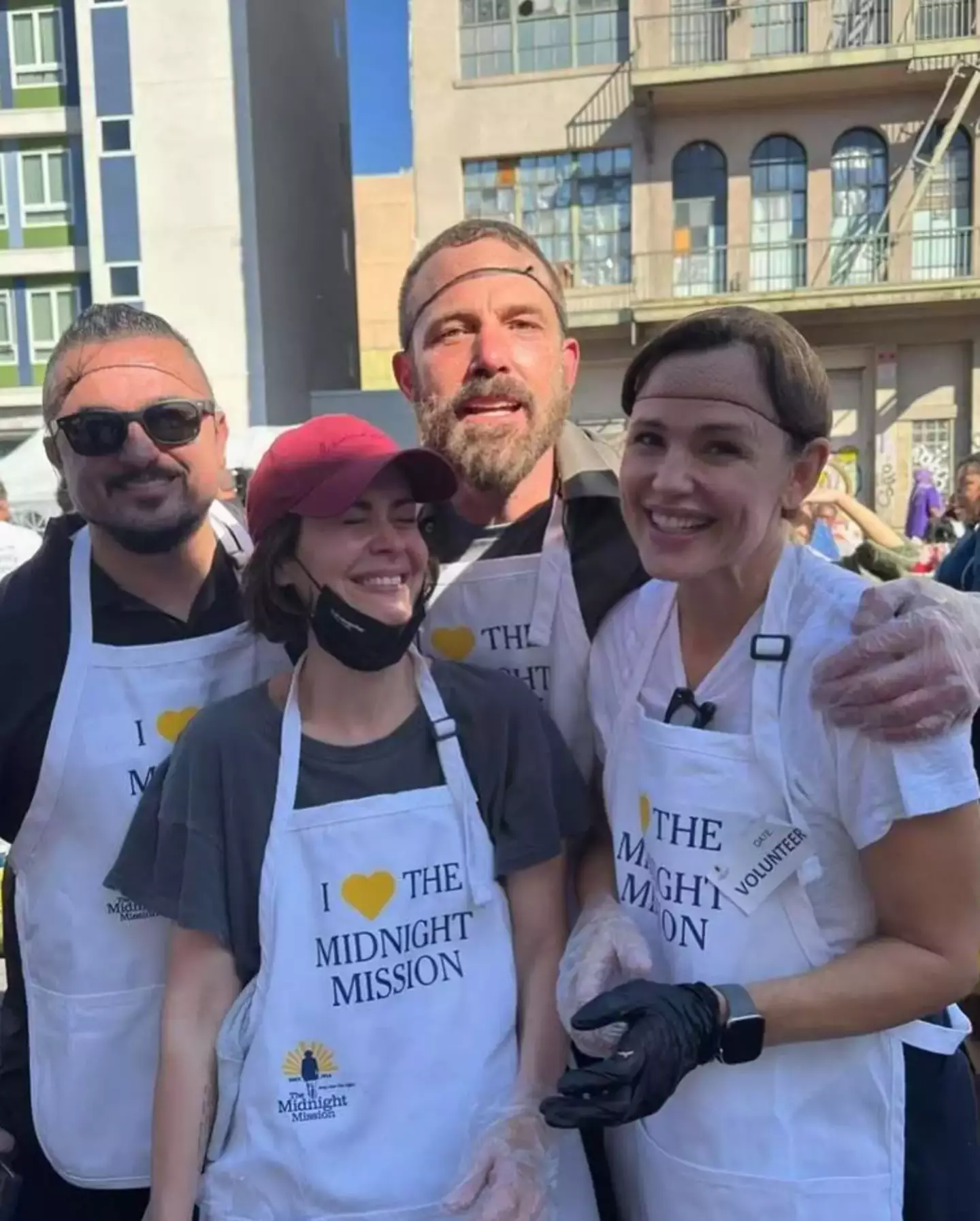 The couple enjoyed a surprise reunion last week (Instagram/@sarahpaulsbean)