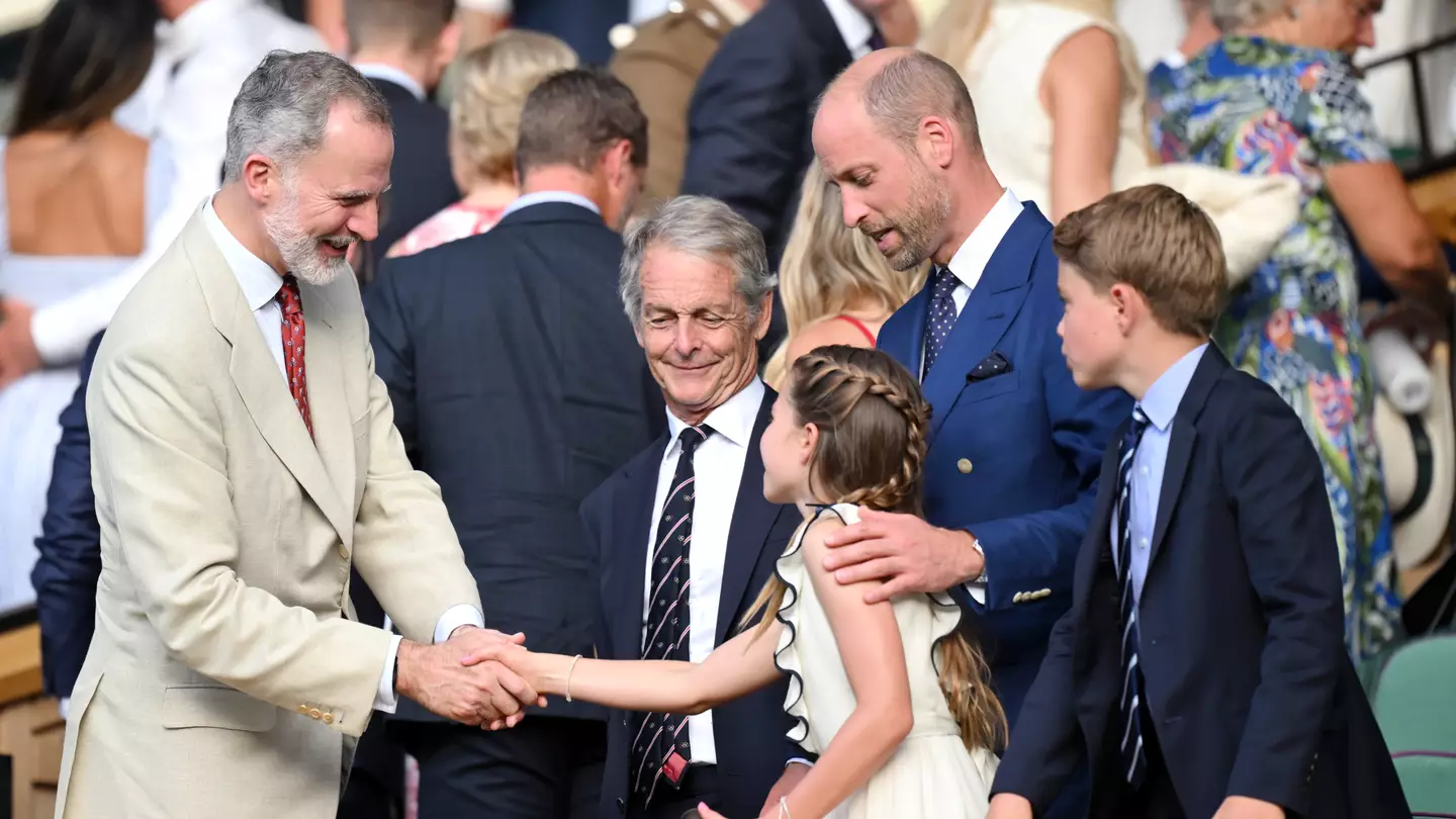 Princess Charlotte 'broke' major royal protocol during rare meeting with senior royal at Wimbledon