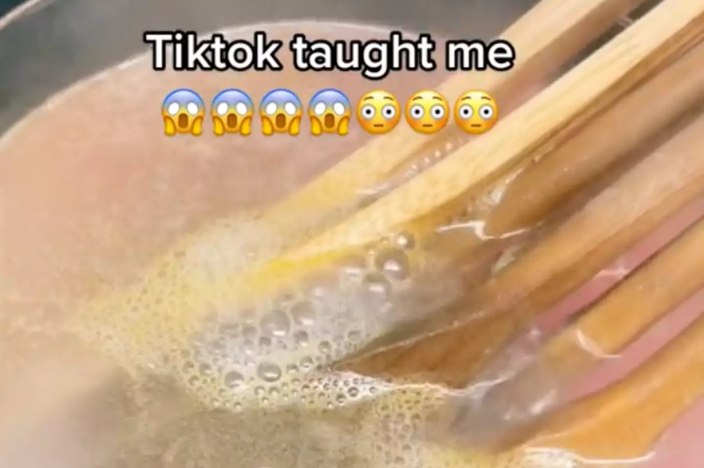 TikTokers have shared the dirt coming out of their spoons.