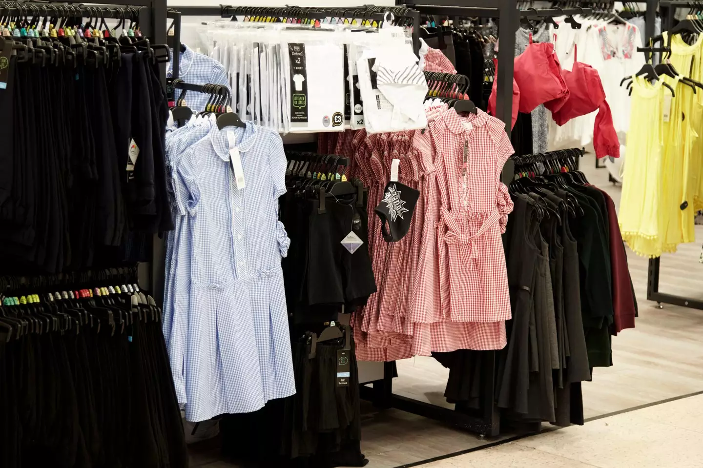 School uniforms often need washed a lot.