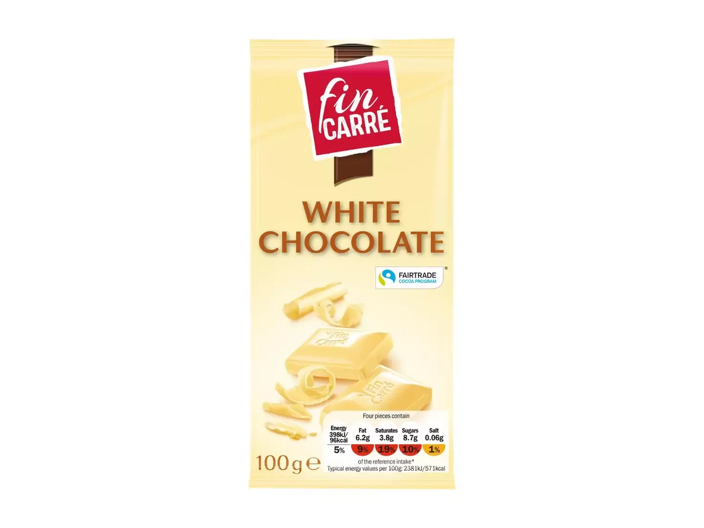 Fin Carre White Chocolate has been recalled.