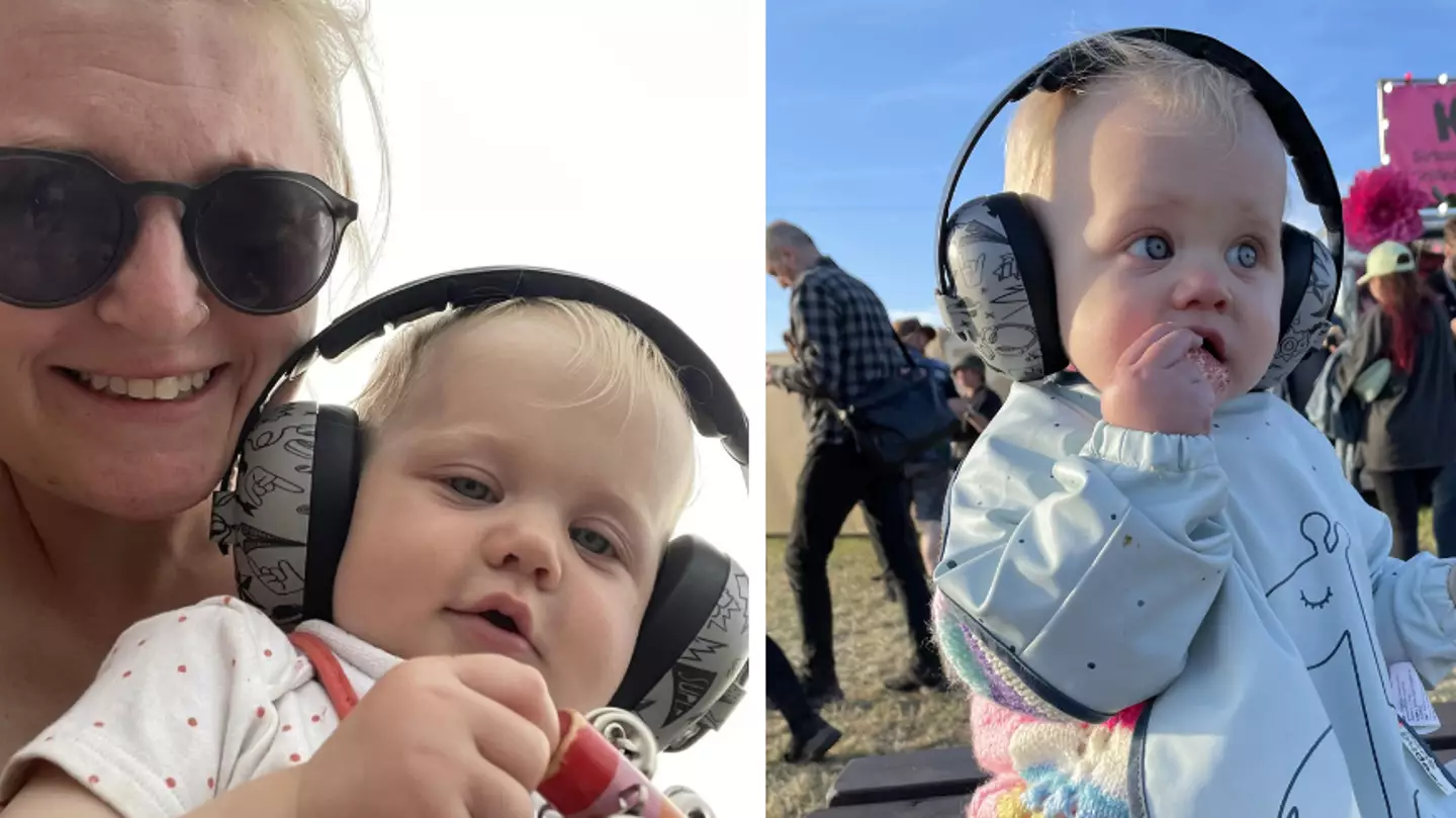 Mum who took baby to heavy metal festival says she'll do it again next year despite backlash