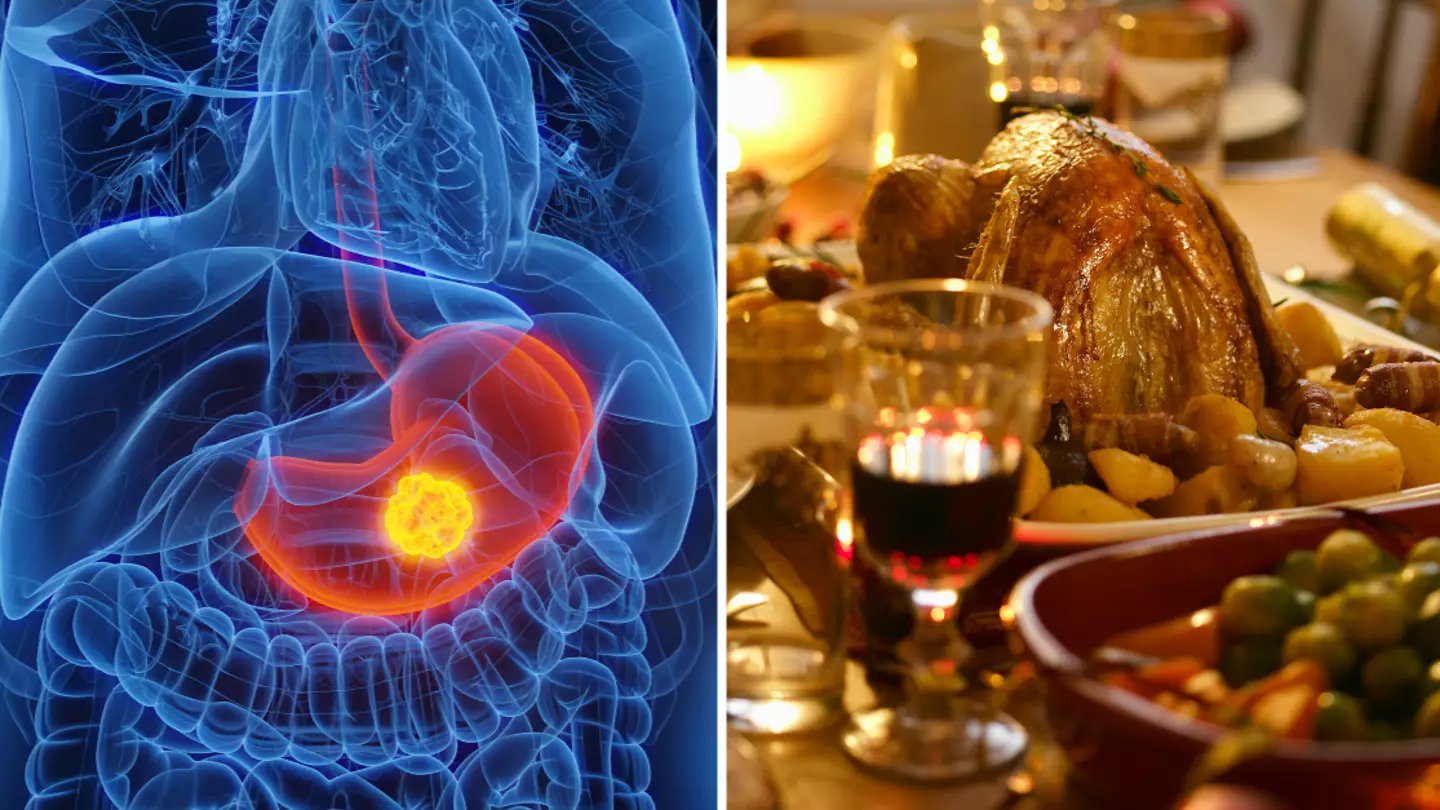 Doctor issues warning over red flag cancer sign that can appear during Christmas dinner