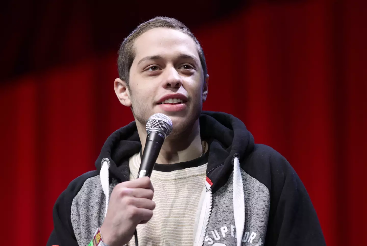 Pete Davidson came under fire from critics for performing at the Riyadh Comedy Festival in Saudi Arabia (FilmMagic/FilmMagic)