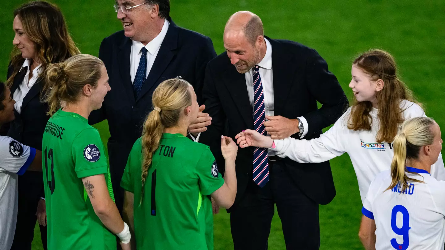 Mystery girl spotted next to Prince William at Euros final has been identified