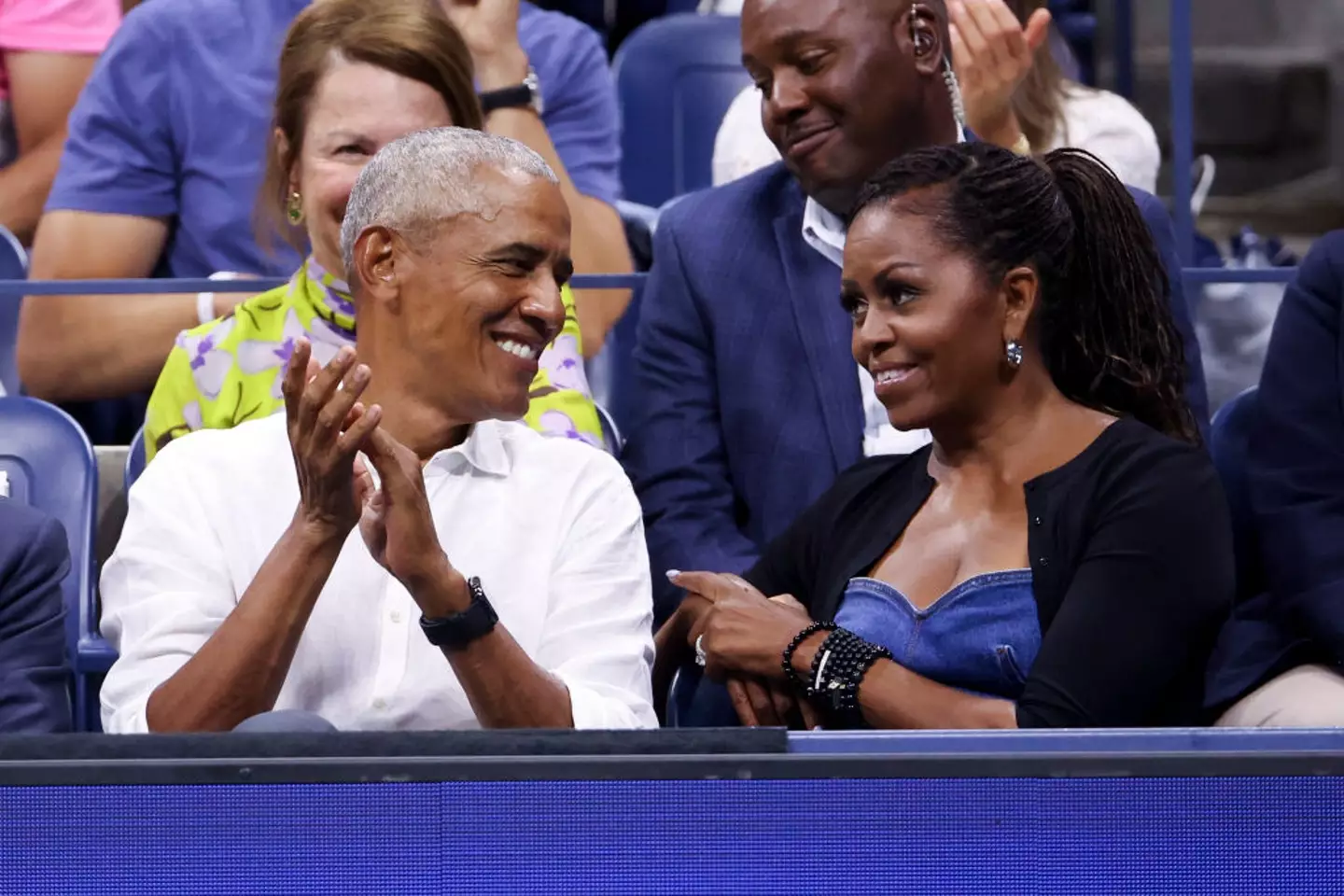Michelle Obama has opened up about fertility issues and IVF, which is how she and husband Barack Obama were able to conceive their two daughters (Jean Catuffe/GC Images)
