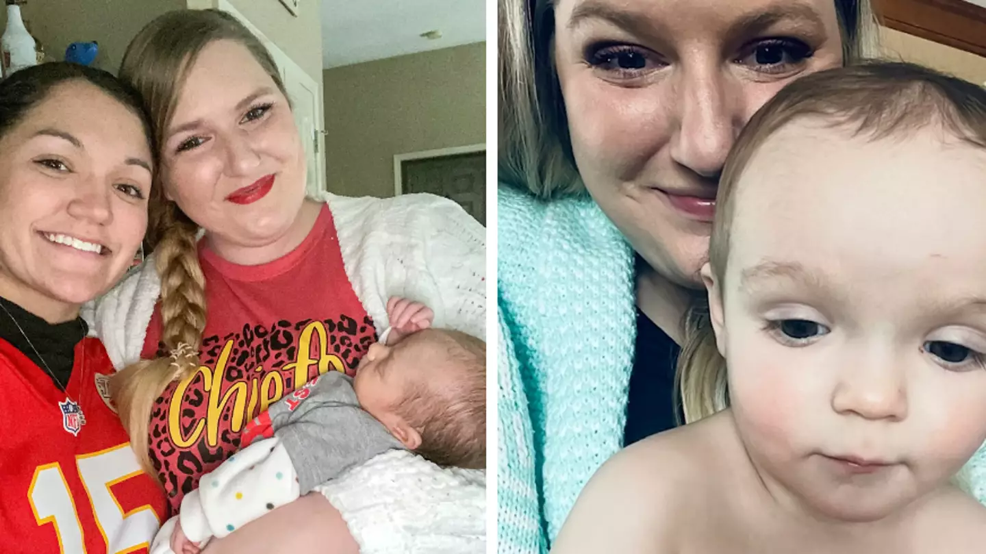 Woman who became grandma at 31 says she's constantly mistaken as baby's mum