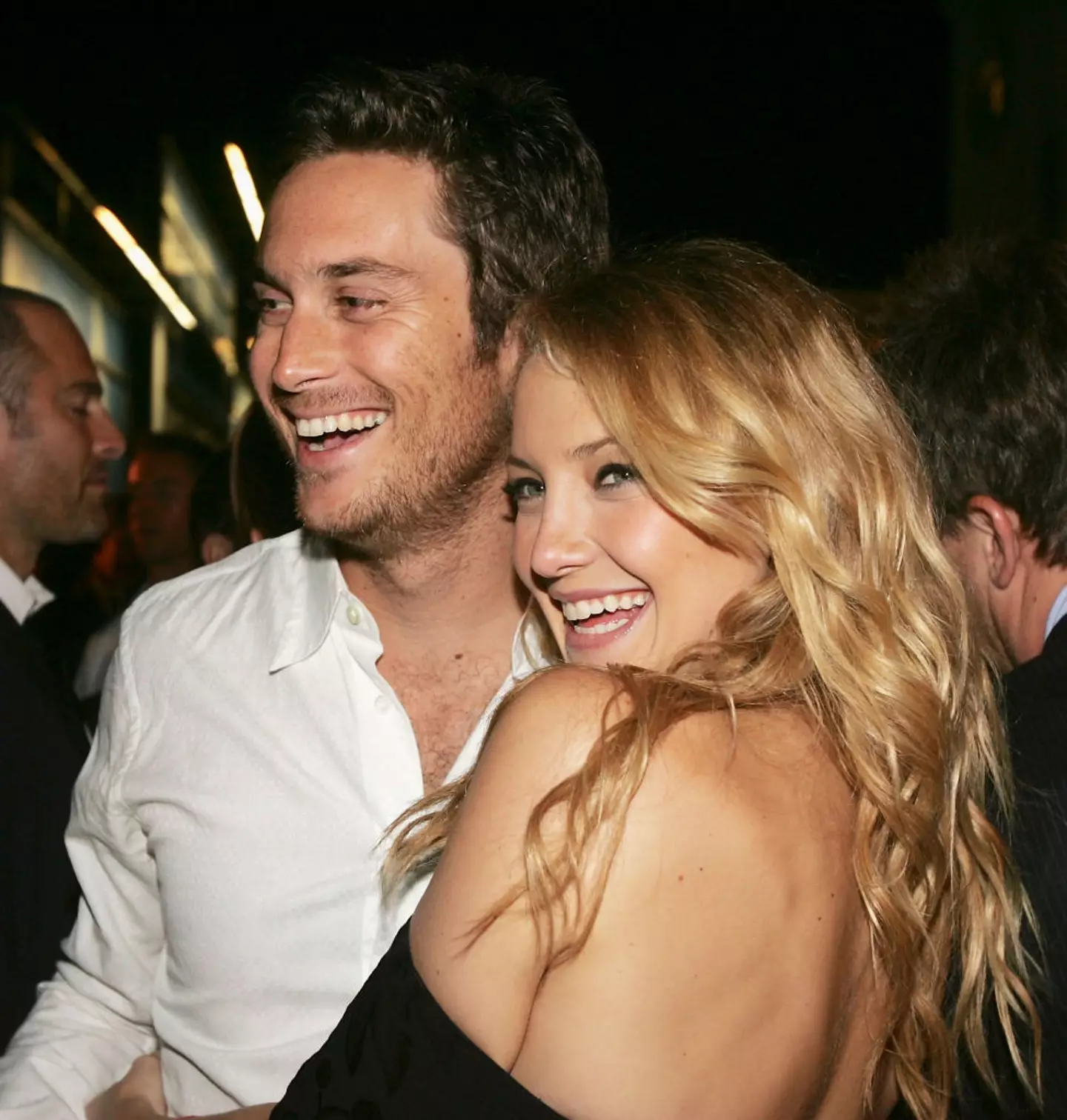 Oliver Hudson and sister Kate Hudson. (