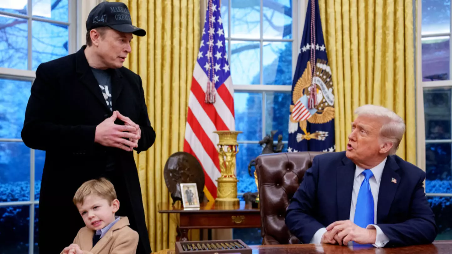 Elon Musk recently brought his son to the White House (Andrew Harnik/Getty Images)
