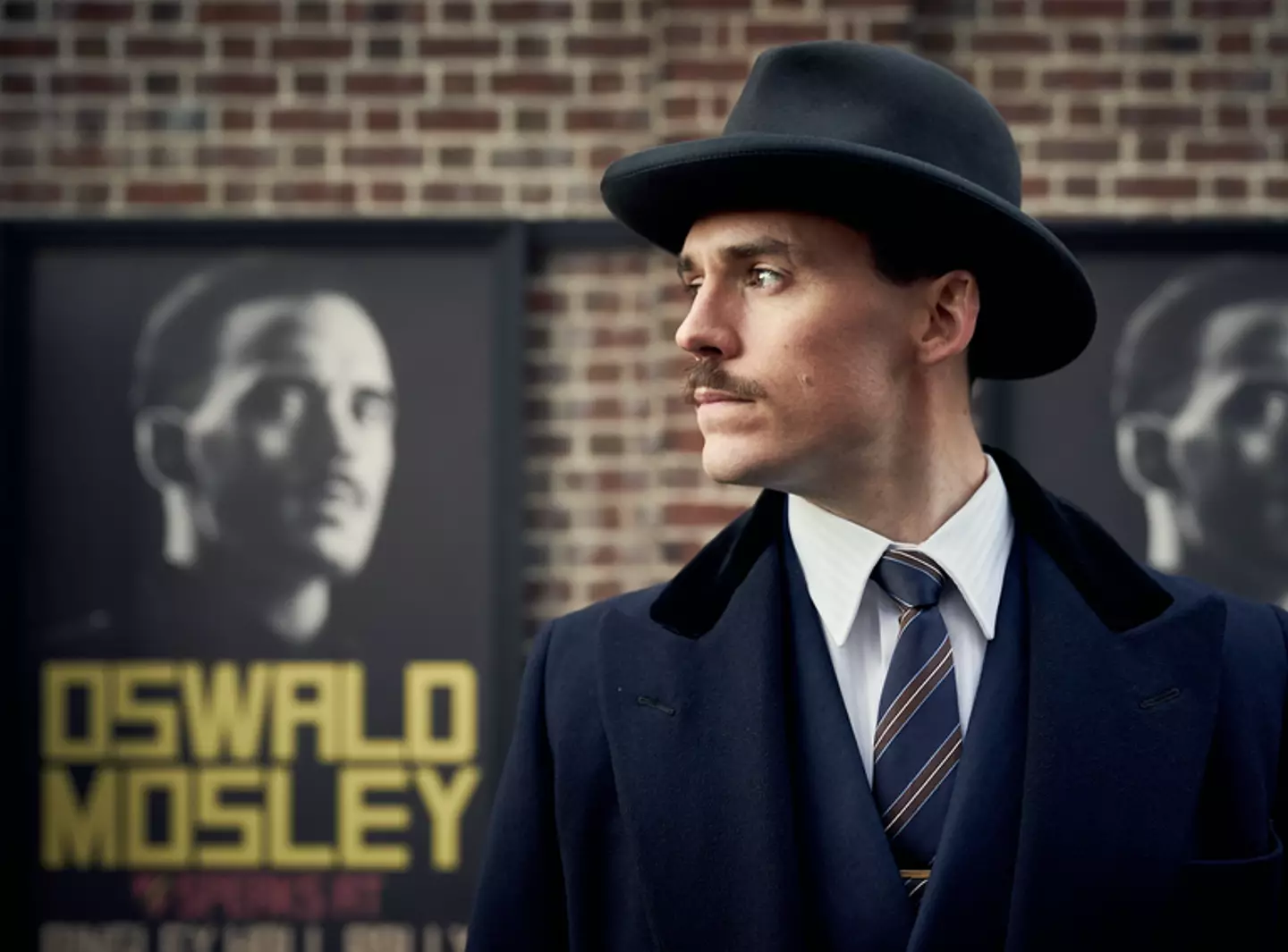 Sam Claflin is reprising his role of Oswald Mosley this season (