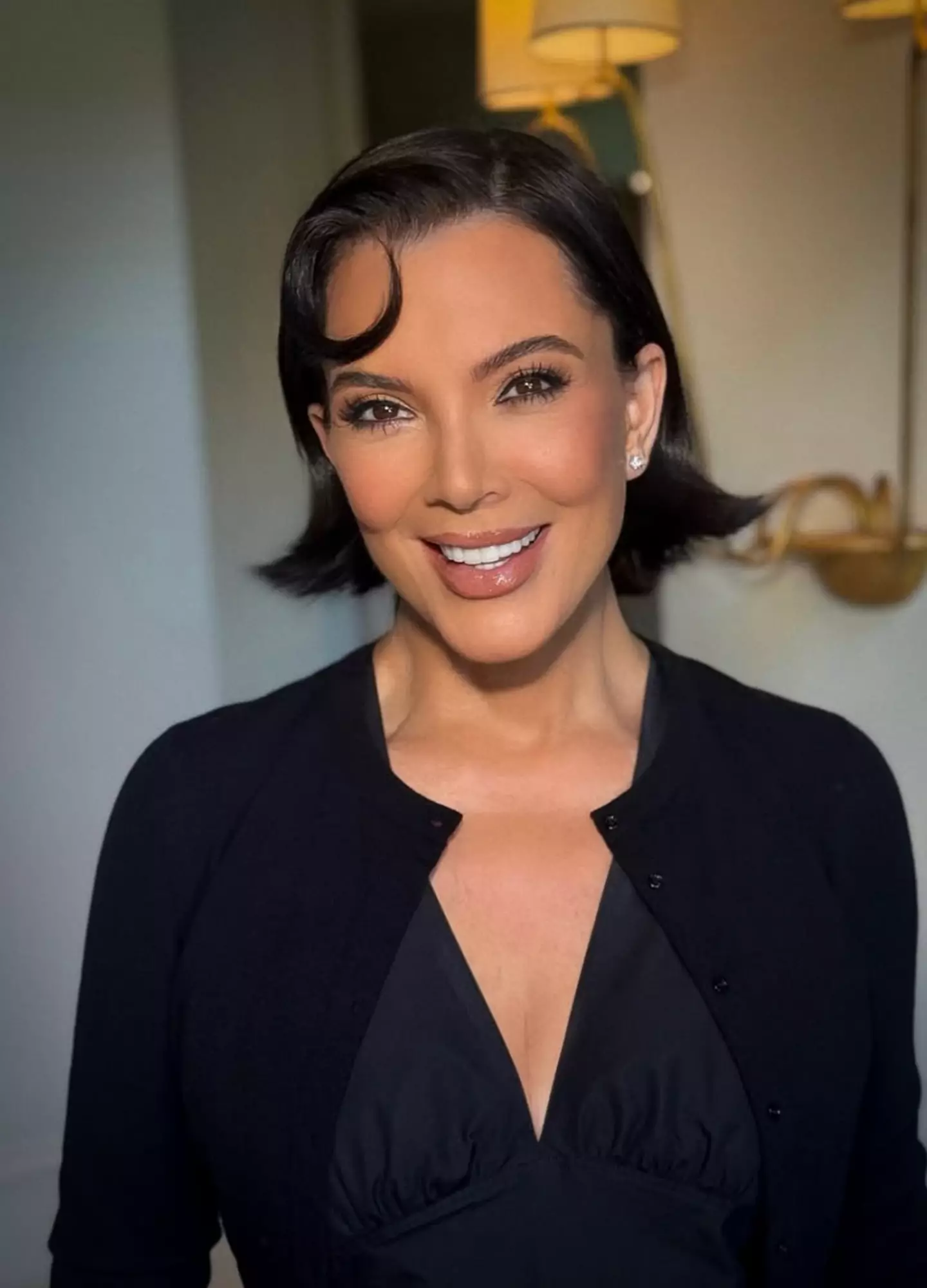 Kris Jenner opened up about her facelift surgery once again in a Vogue interview published yesterday (26 August) (Instagram/@krisjenner)