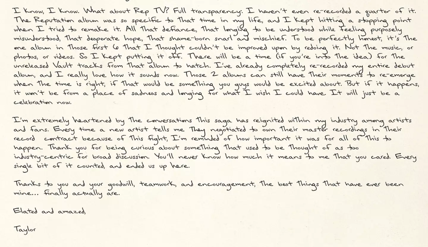 (Taylor Swift)