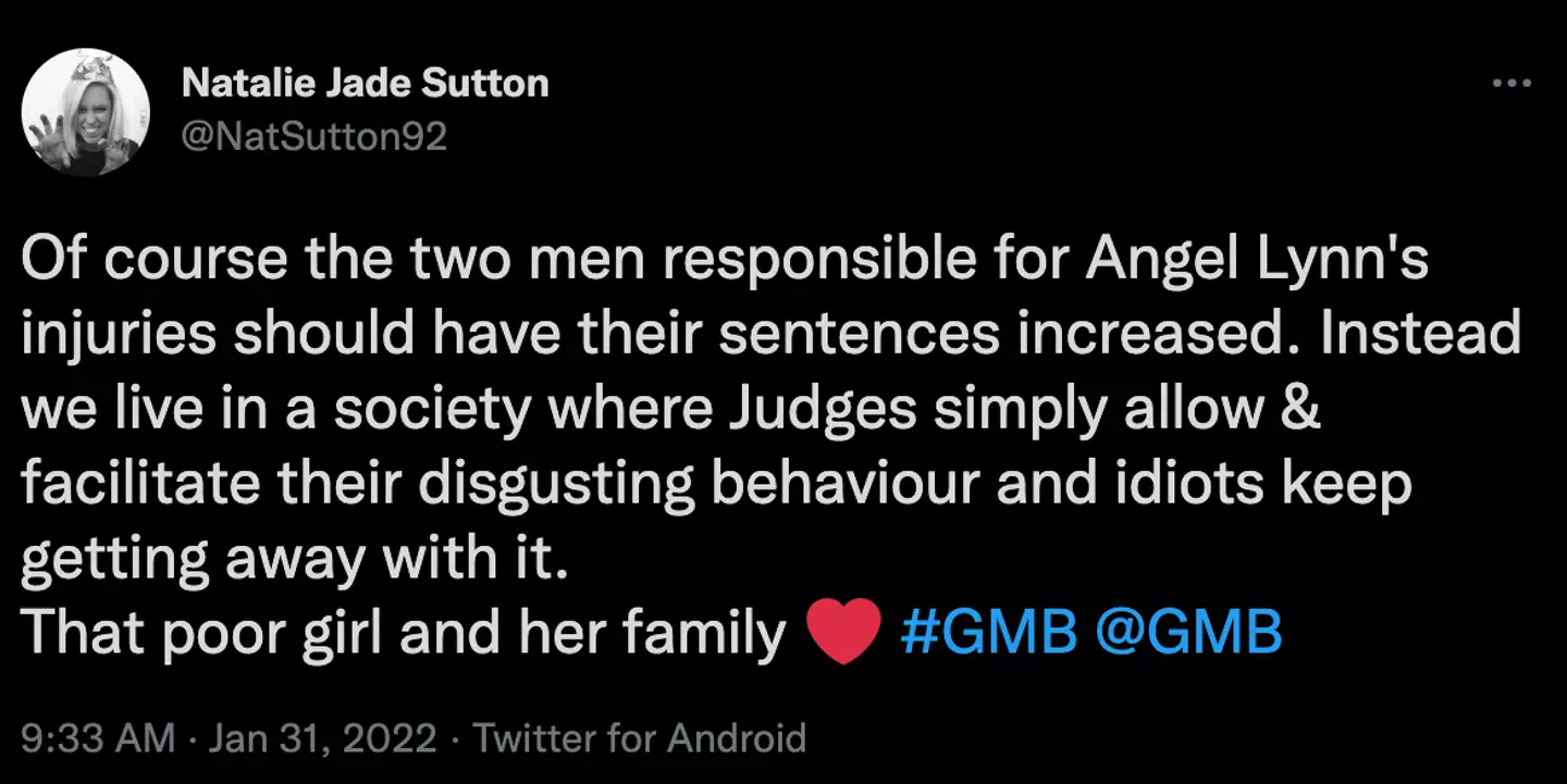 Viewers sent their love to the family (