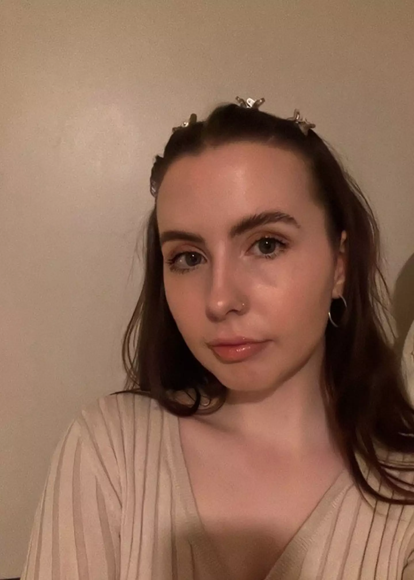 Kat Freeman, 25, was one of many who disagreed with the pub's messaging. (