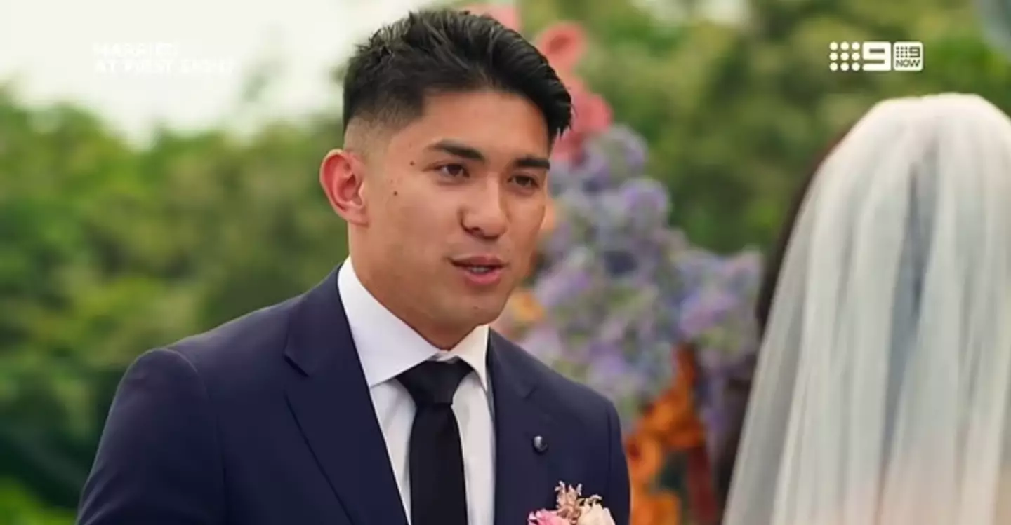 Married at First Sight Australia groom Ridge has been slammed over his 'disrespectful' vows to his wife.