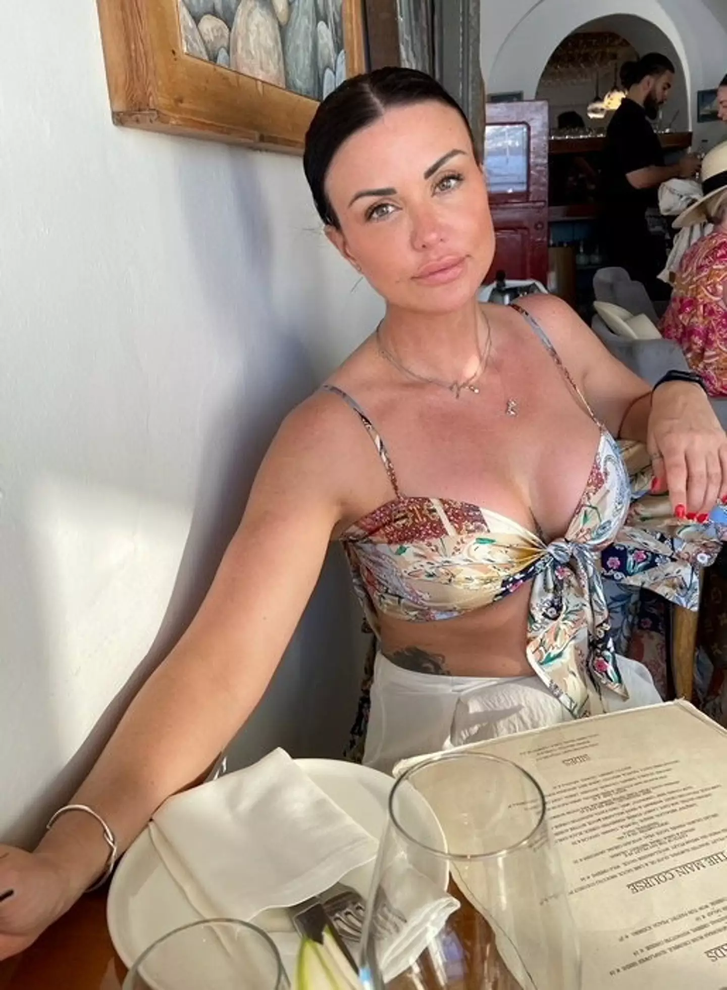 This mum-of-two still gets asked for ID when buying alcohol due to her youthful looks. (SWNS)