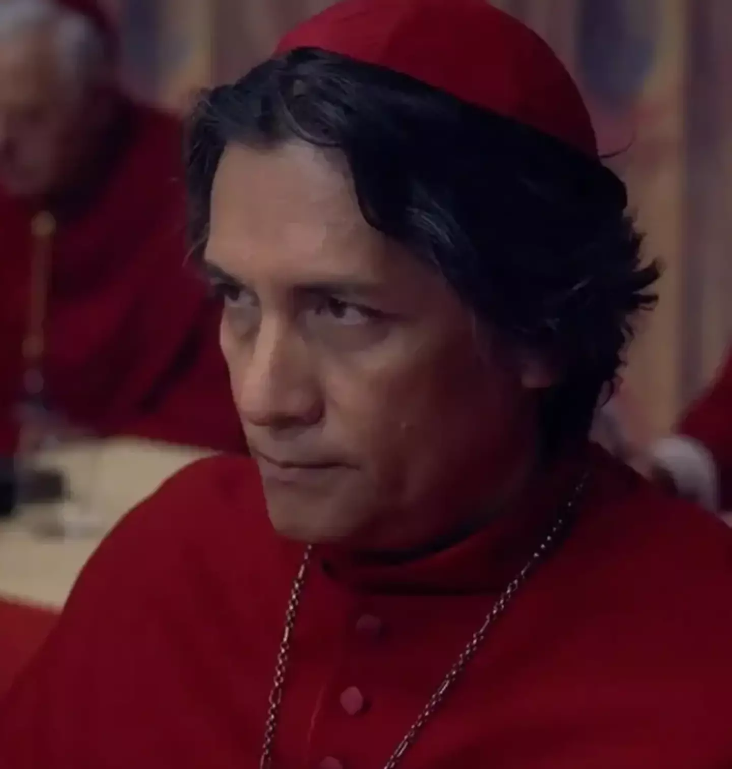 Carlos Diehz as Cardinal Vincent Benitez (Focus Features)