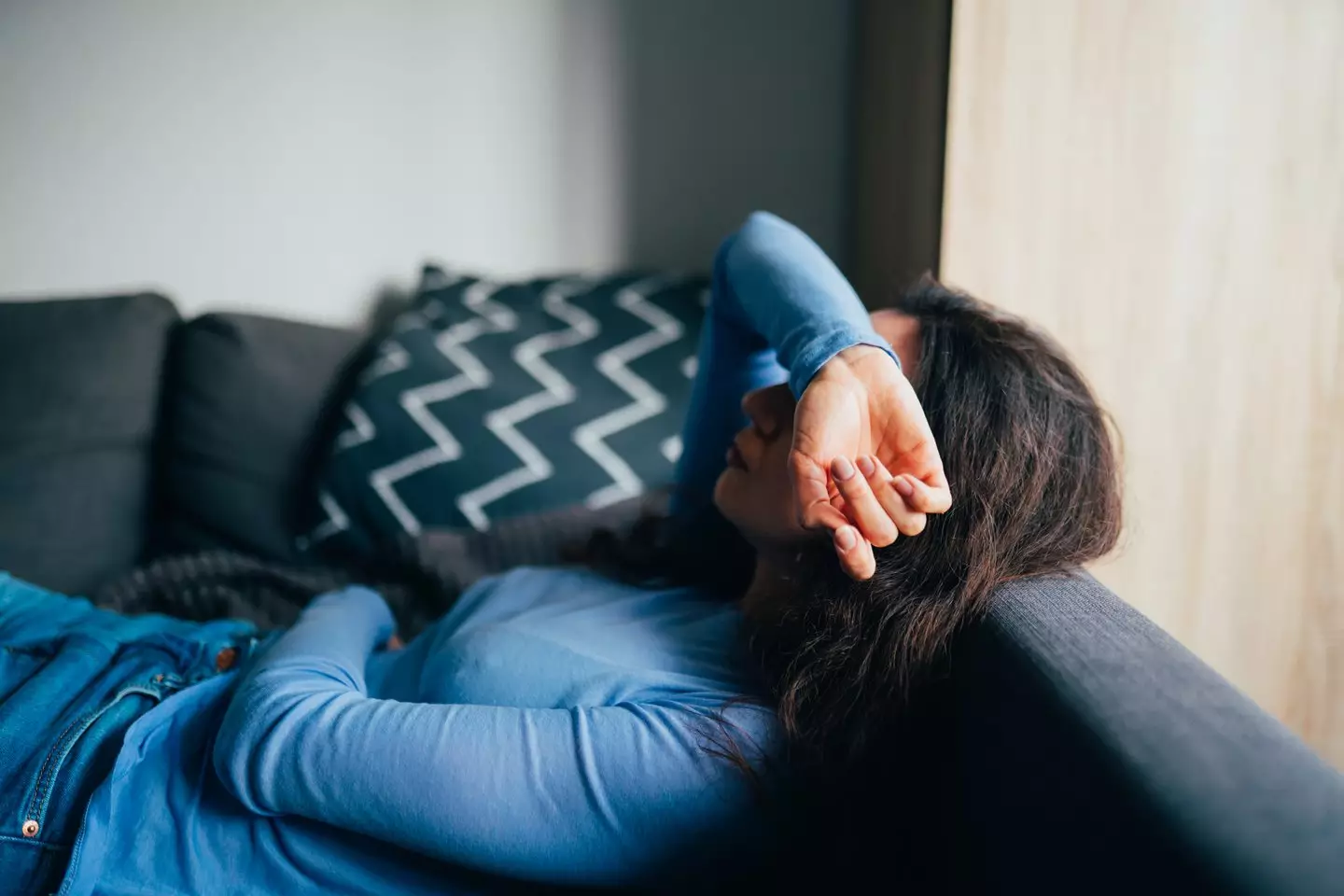 A missed period can cause stress and anxiety (Getty Stock)