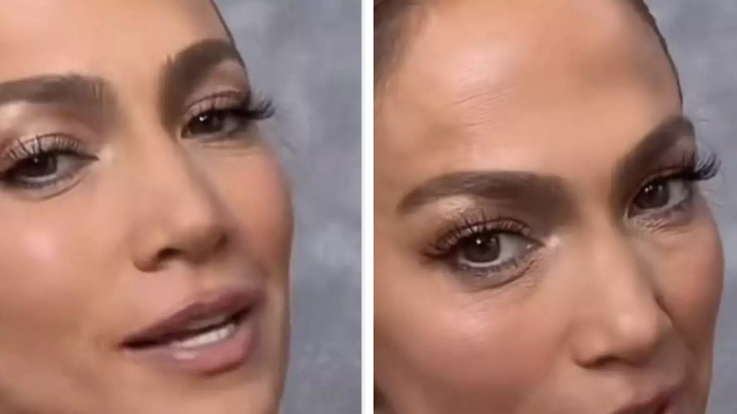 Fans spot Jennifer Lopez's 'real skin' after filter glitch during TikTok video
