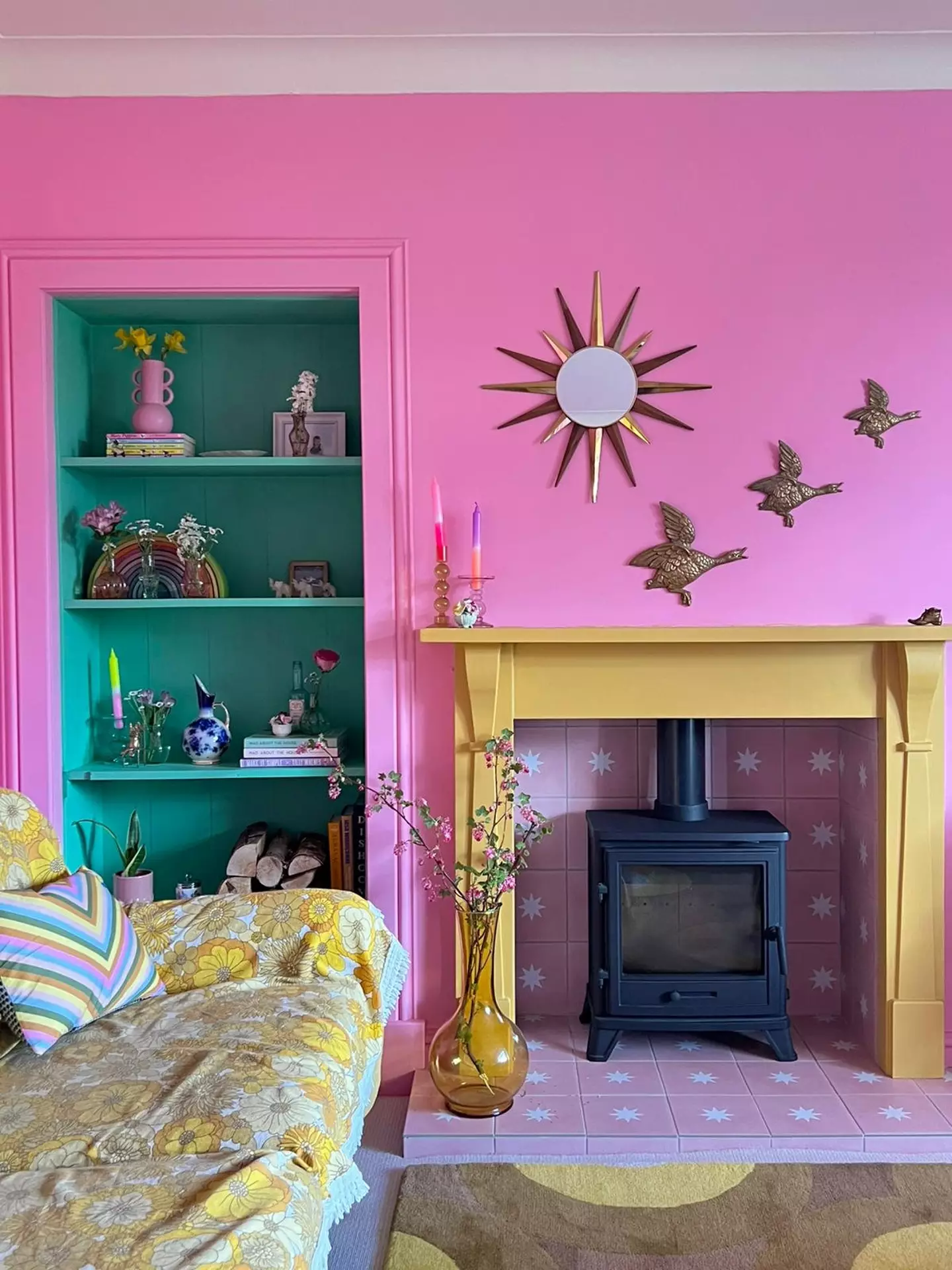 Heather isn't a fan of statement walls.