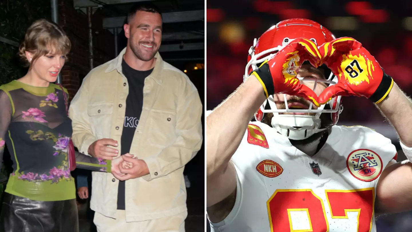 Fans spot adorable signal from Travis Kelce to Taylor Swift during football game