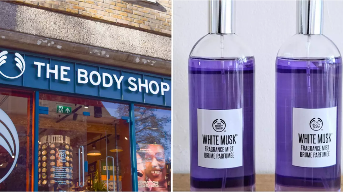 Shoppers selling Body Shop perfume for over triple the original price after company announces closure of half of its stores