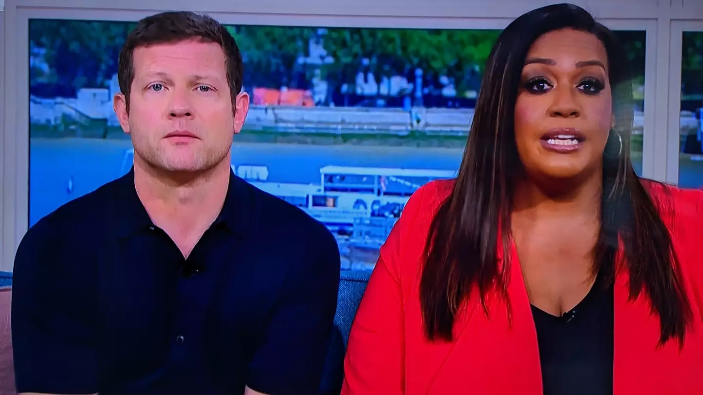 Dermot O'Leary and Alison Hammond were on presenting duties for This Morning this morning.