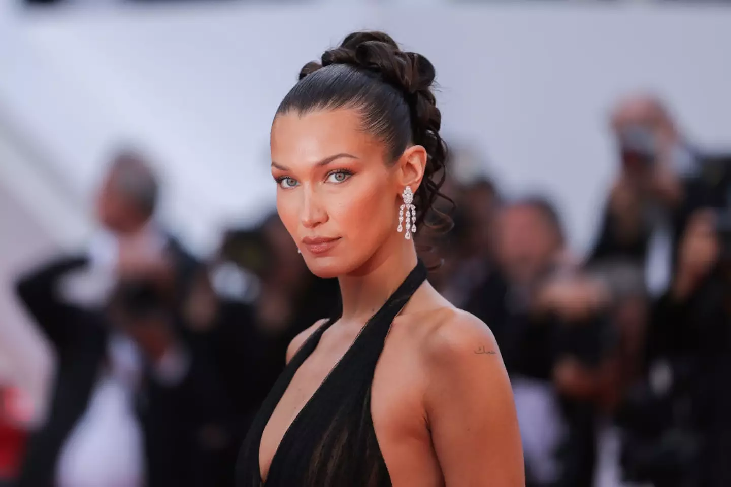 Bella Hadid has been open about her Lyme disease diagnosis (Victor Boyko/Getty Images)