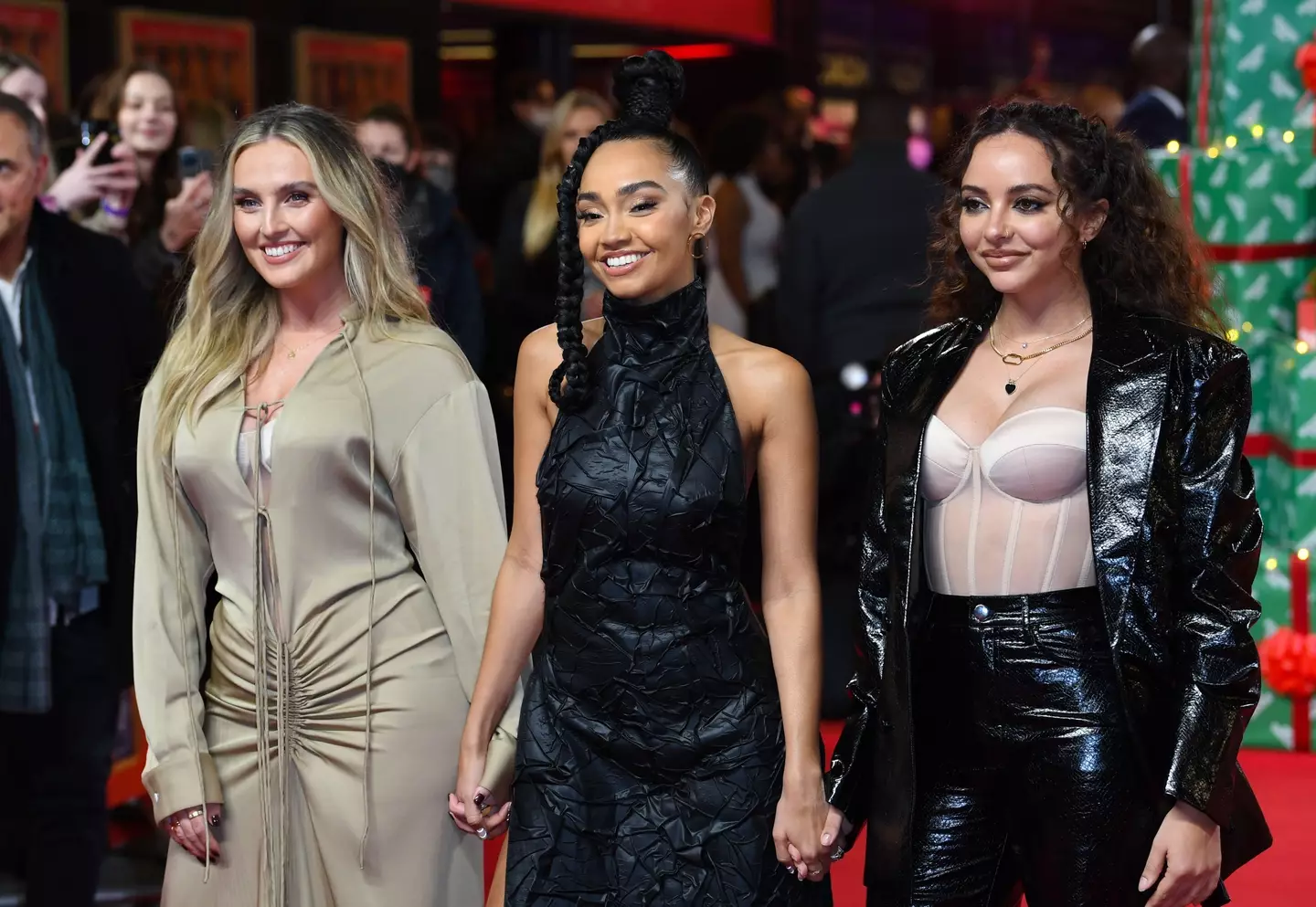 The other members of Little Mix, Perrie Edwards and Jade Thirlwall, came to the Boxing Day premiere to support Leigh-Anne (