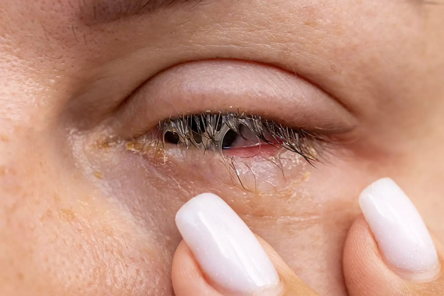 Conjunctivitis is a key symptom of adenovirus (Iuliia Burmistrova / Getty Images)