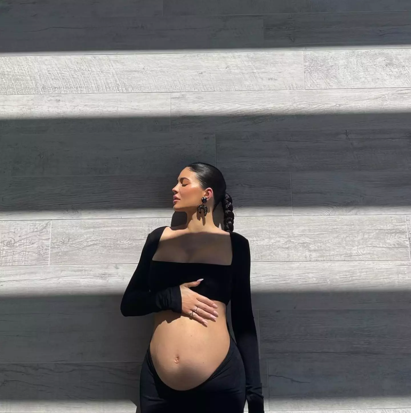 Kylie Jenner gave birth in February. (