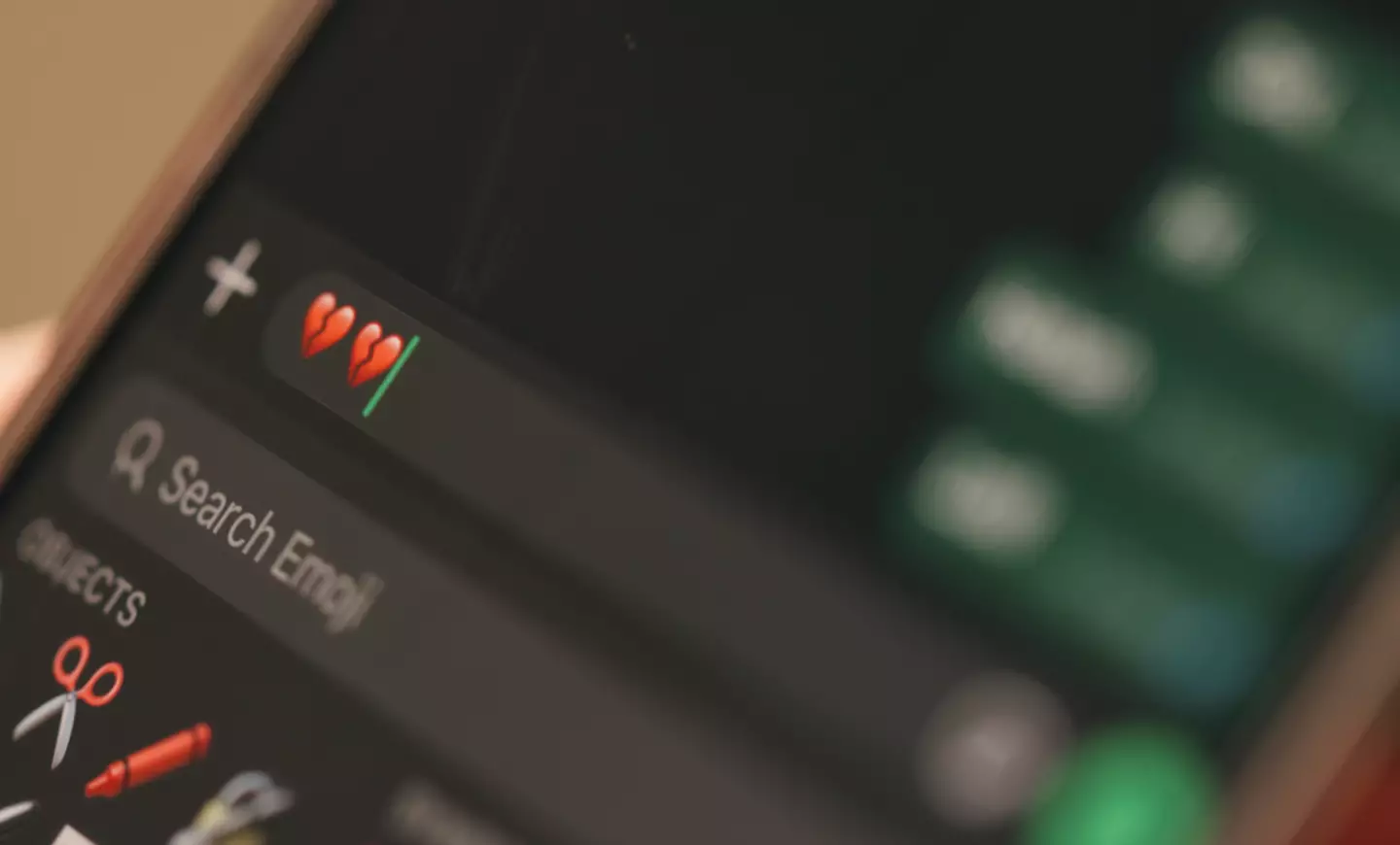 Viewers weren't aware that different emojis could have specific meanings. (Getty Stock Images)