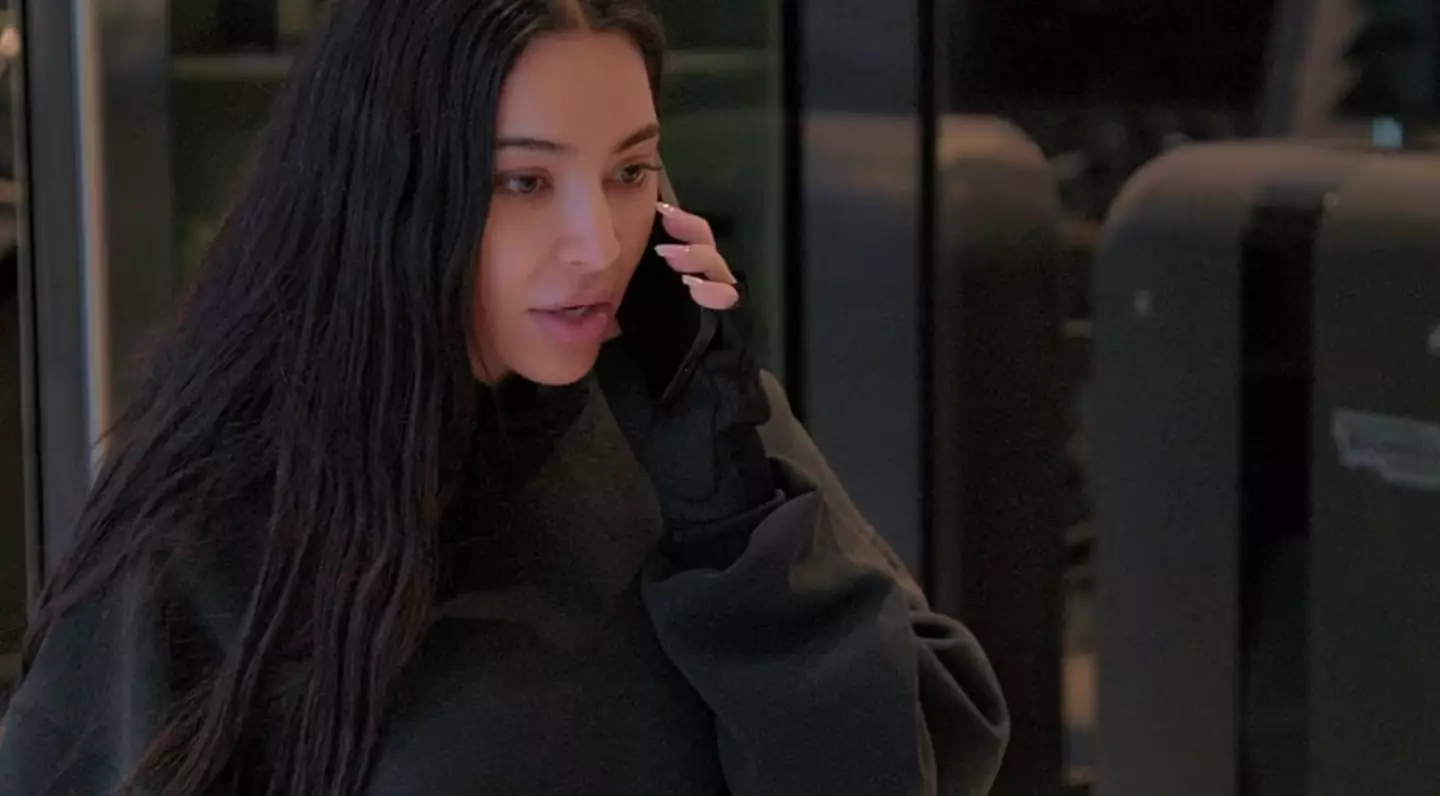 Kim is shocked at the revelation.