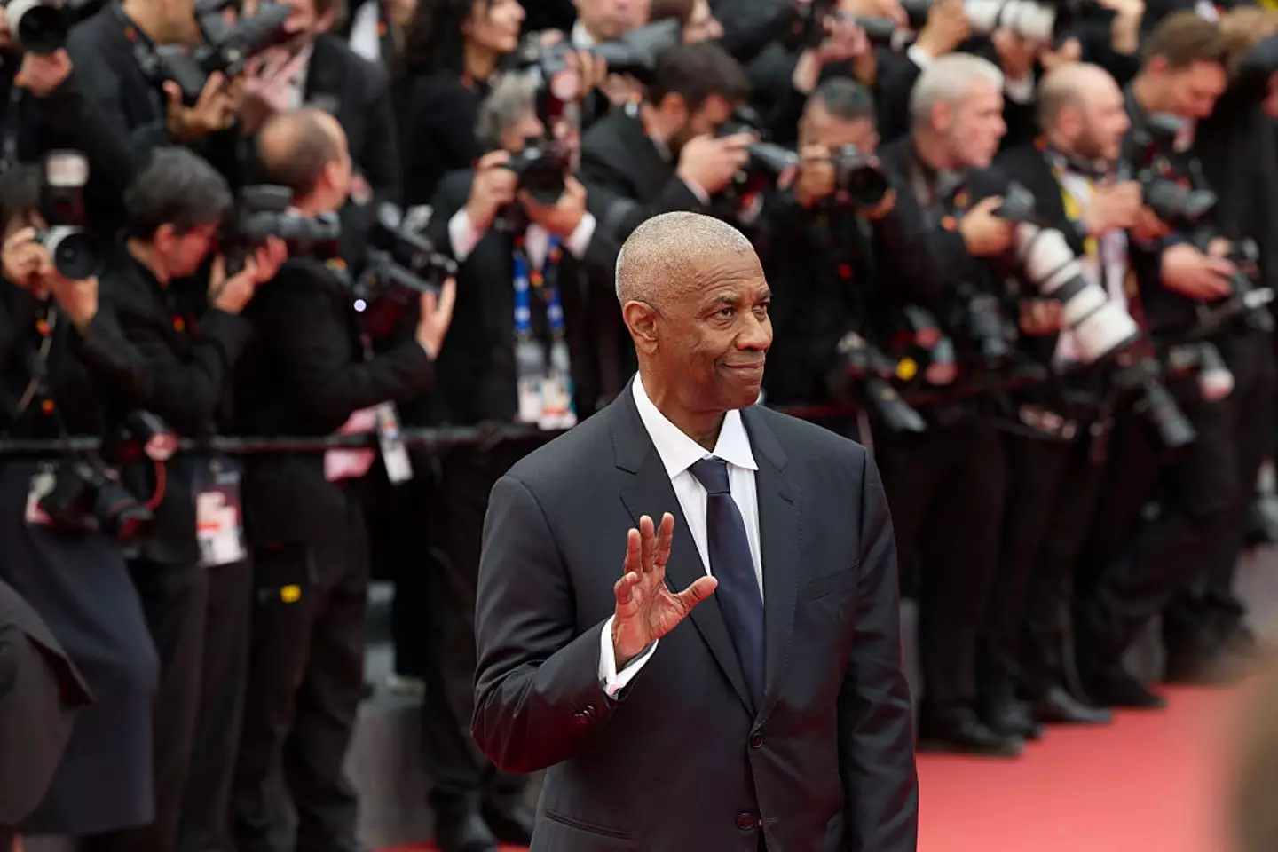 The actor was at the premiere of his movie, Highest 2 Lowest (VCG/VCG via Getty Images)