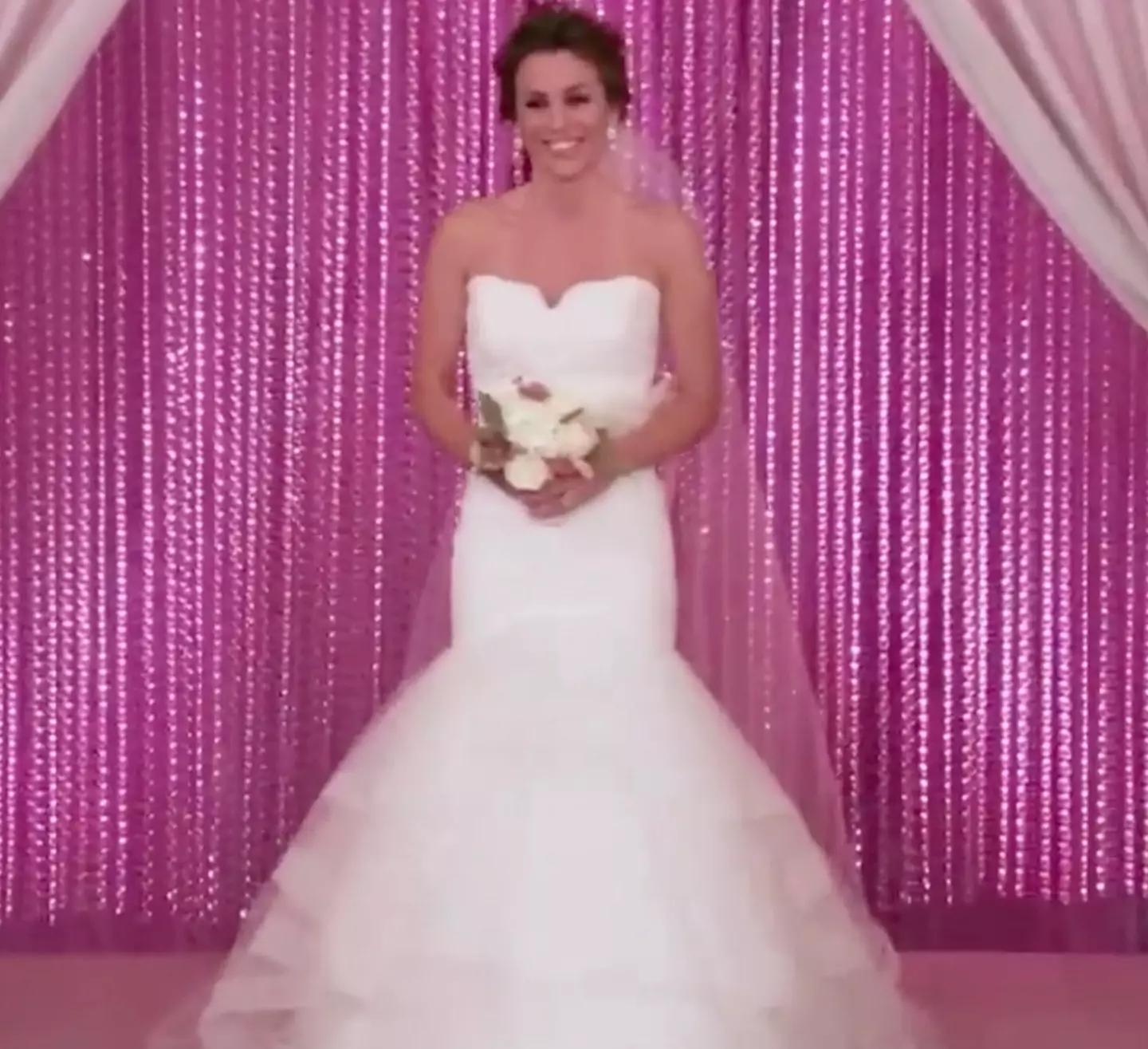 Tonie wanted the perfect dress on her big day.